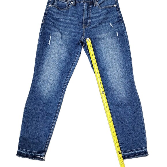 Lucky Brand Bridgette Ankle Skinny Stretch High Rise  Perfectly Broken 6/28 A - Picture 4 of 6